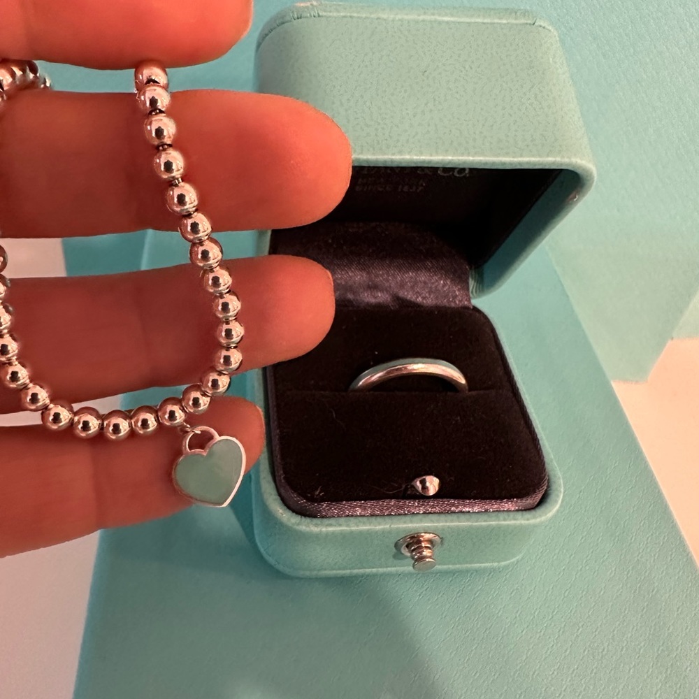 Tiffany & Co Bundle! Ring and bracelet!
